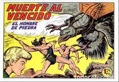 C&oacute;mics: V10417 Facsimil: El Hombre de Piedra numero 141. Muerte al Vencido - Varios