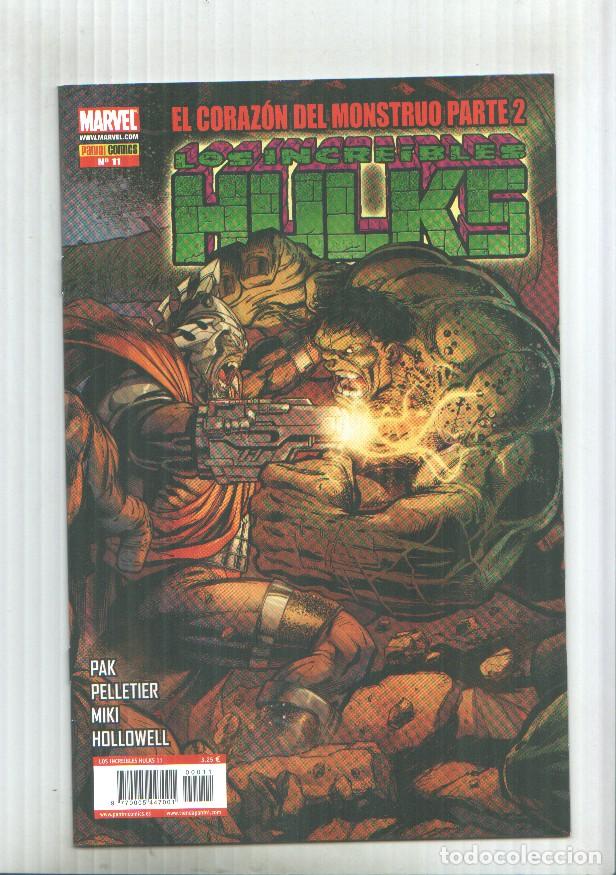 Fumetti: Panini: Los increibles Hulk numero 11: El corazon del monstruo parte 2 - varios