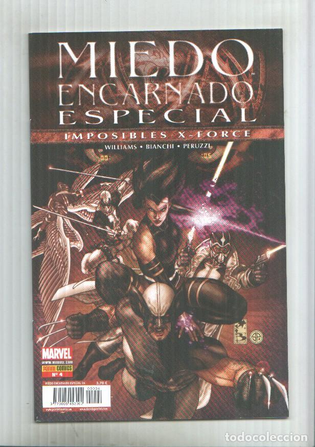 Comics: Panini: Miedo Encarnado numero 4: especial: Imposibles X-Force - varios