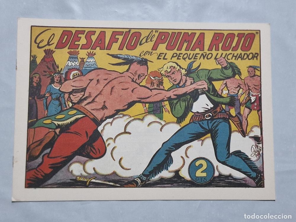 C&oacute;mics: Facsimil: El peque&ntilde;o luchador n&ordm;131 - El desafio de Puma Rojo - Manuel Gago