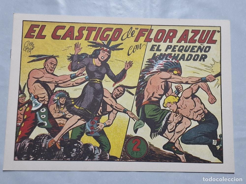 C&oacute;mics: Facsimil: El peque&ntilde;o luchador n&ordm;133 - El castigo de Flor Azul - Manuel Gago