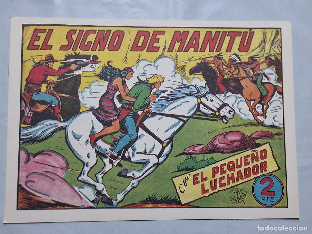 C&oacute;mics: Facsimil: El peque&ntilde;o luchador n&ordm;138 - El signo de manit&uacute; - Manuel Gago