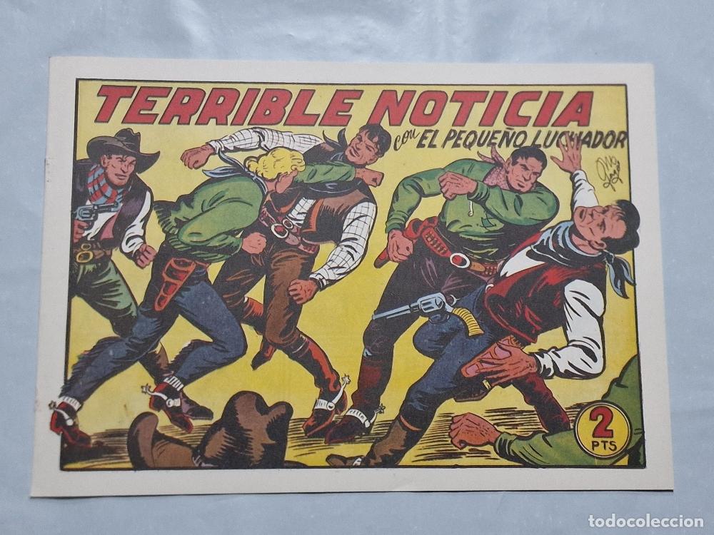 C&oacute;mics: Facsimil: El peque&ntilde;o luchador n&ordm;146 - Terrible noticia - Manuel Gago
