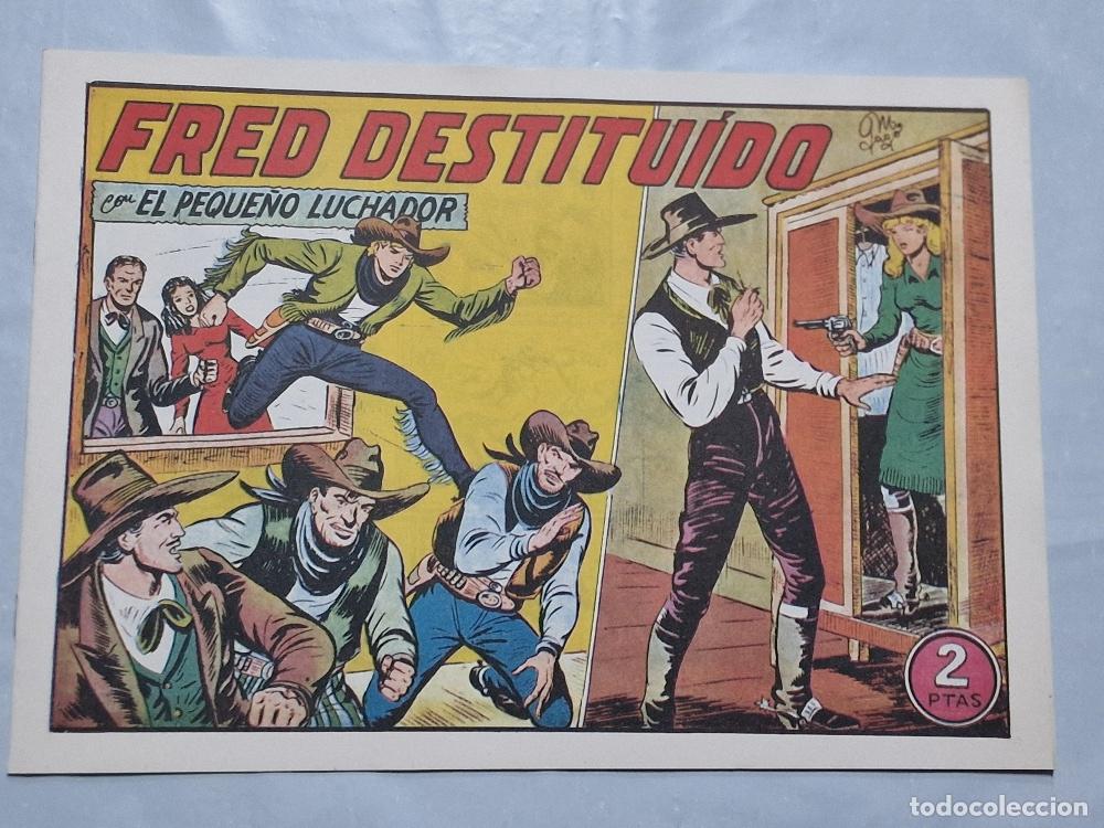 C&oacute;mics: Facsimil: El peque&ntilde;o luchador n&ordm;163 - Fred destituido - Manuel Gago