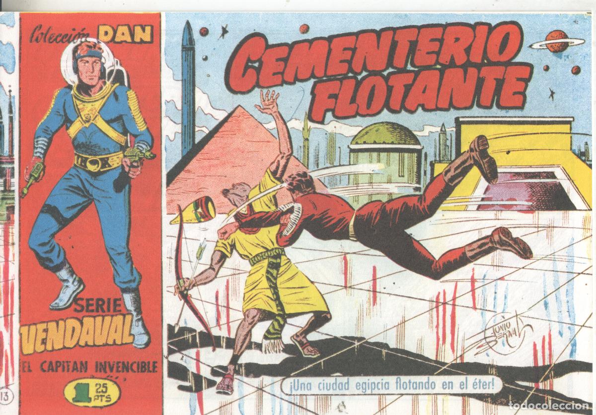 C&oacute;mics: Facsimil: Vendaval el capitan invencible numero 13: Cementerio flotante - Antonio Bernal