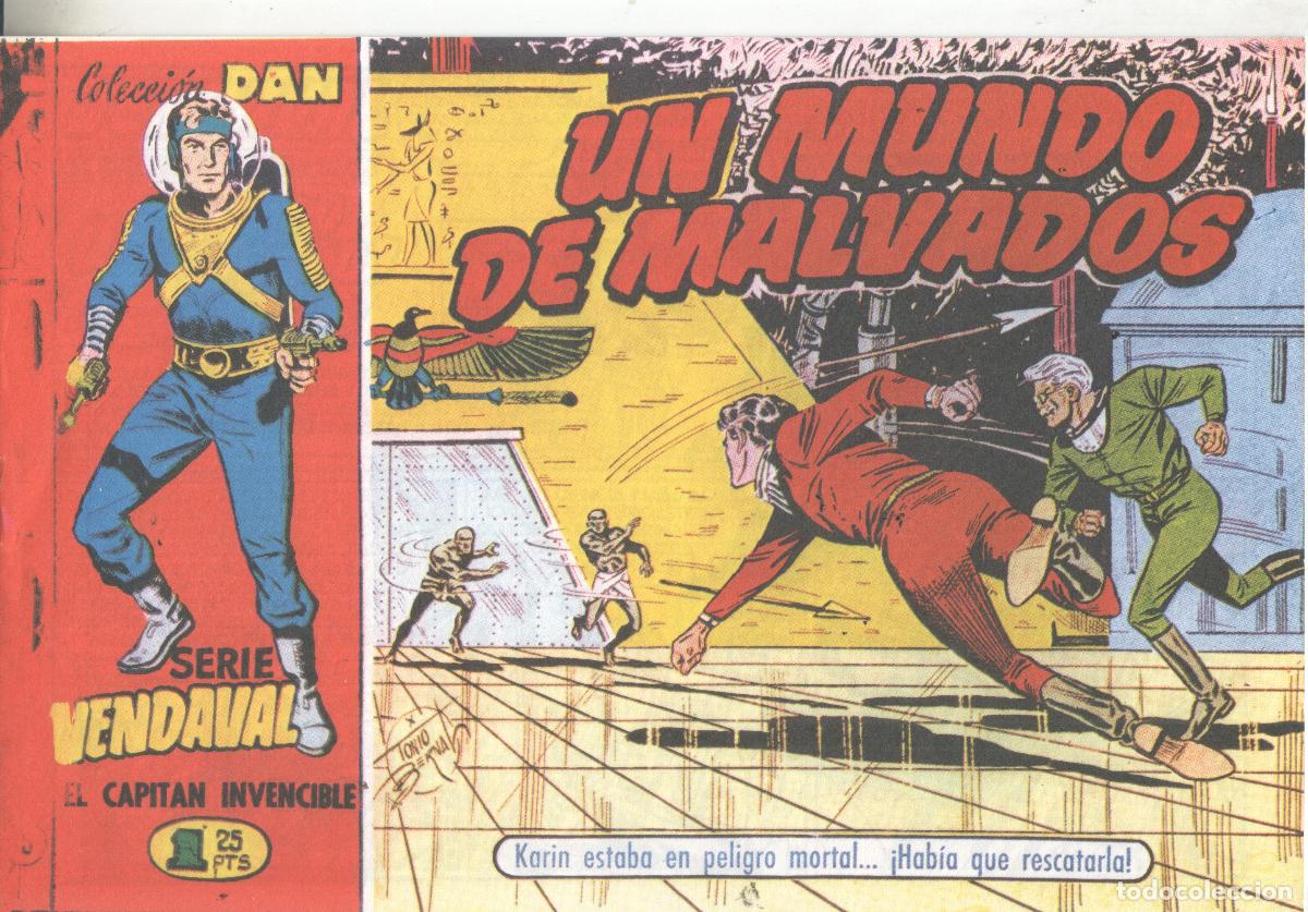 C&oacute;mics: Facsimil: Vendaval el capitan invencible numero 15: Un mundo de malvados - Antonio Bernal