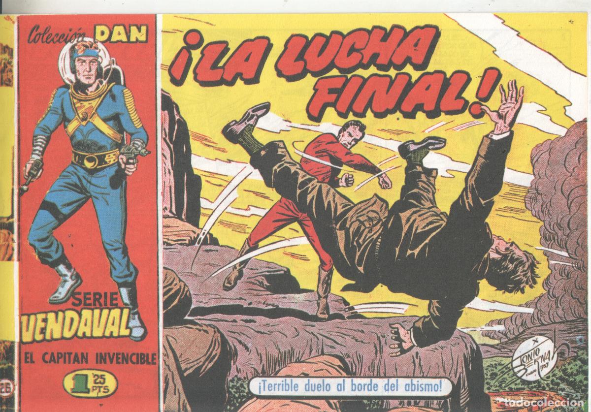 C&oacute;mics: Facsimil: Vendaval el capitan invencible numero 26: La lucha final - Antonio Bernal