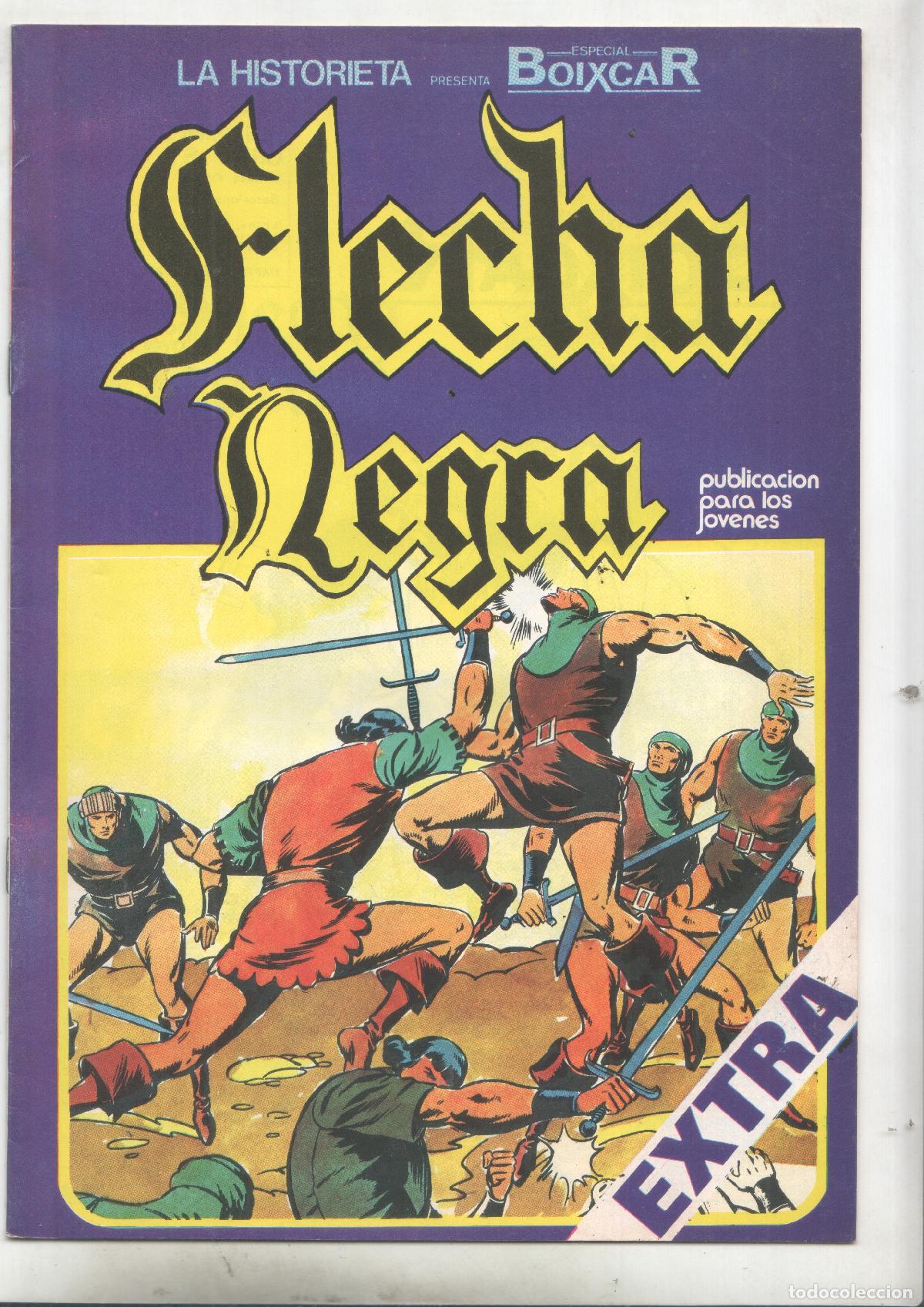 Comics: La Historieta presenta especial Boixcar; Flecha Negra numero 10 - Boixcar