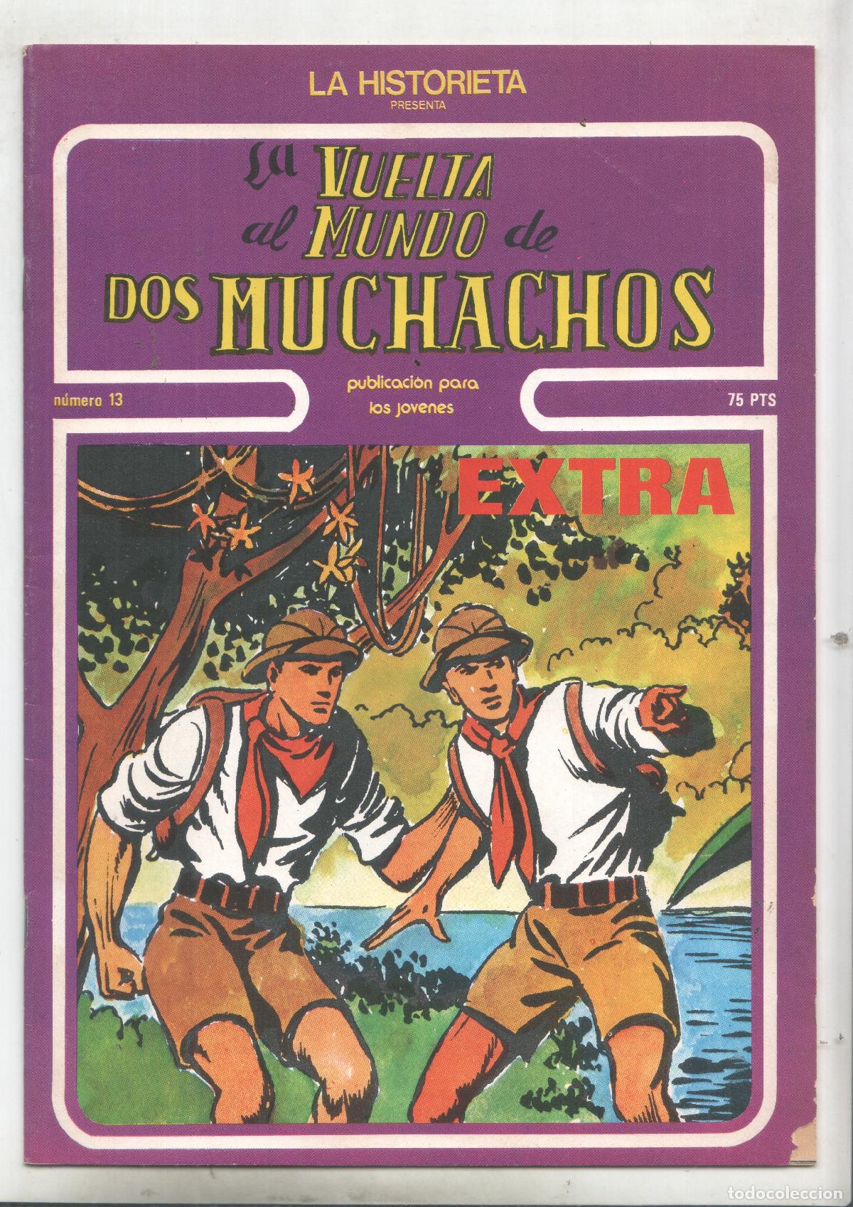 C&oacute;mics: La Historieta presenta: La vuelta al mundo de dos muchachos numero 1 (13) - Darnis