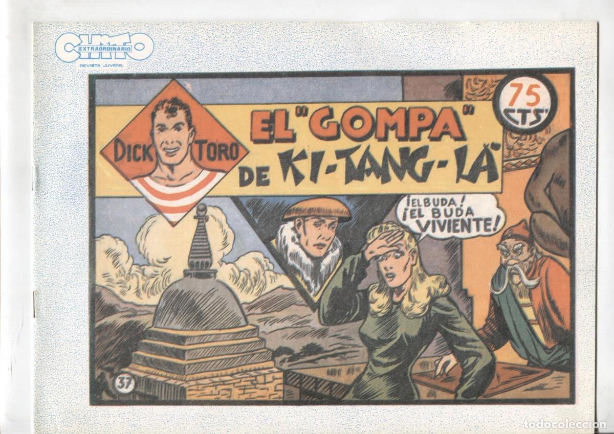 Comics : Dick Toro facsimil numero 37: El Compa de Ki-Tang-La - Dell Acqua