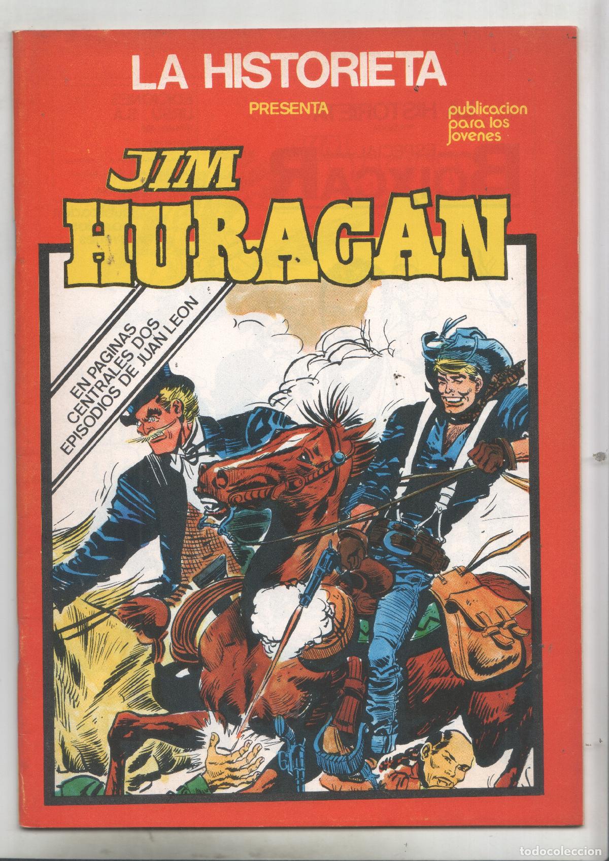 Comics: La Historieta presenta: Jim Huracan + Juan Leon numero 2 (19) - Jordi Buixader-Jose Grau