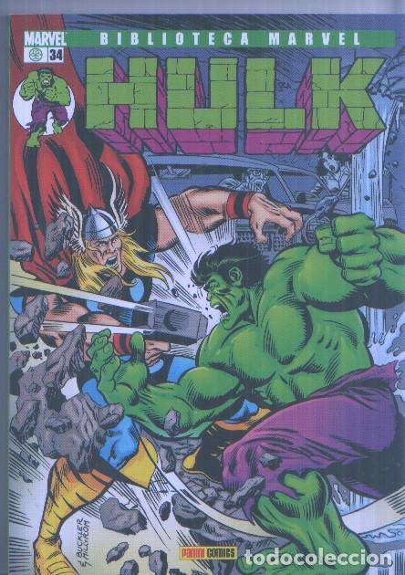 C&oacute;mics: Panini:HULK numero 34: Excelsior Biblioteca Marvel: - varios