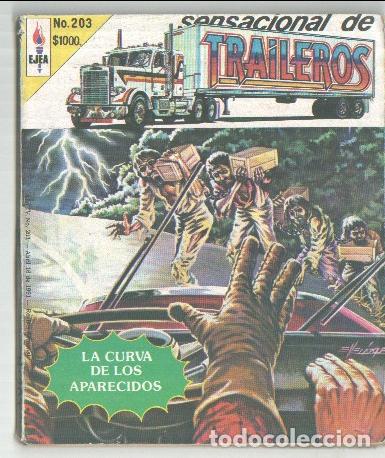 Comics : Publicacion Mexicana: Sensacional de Traileros: La curva de los aparecidos - varios