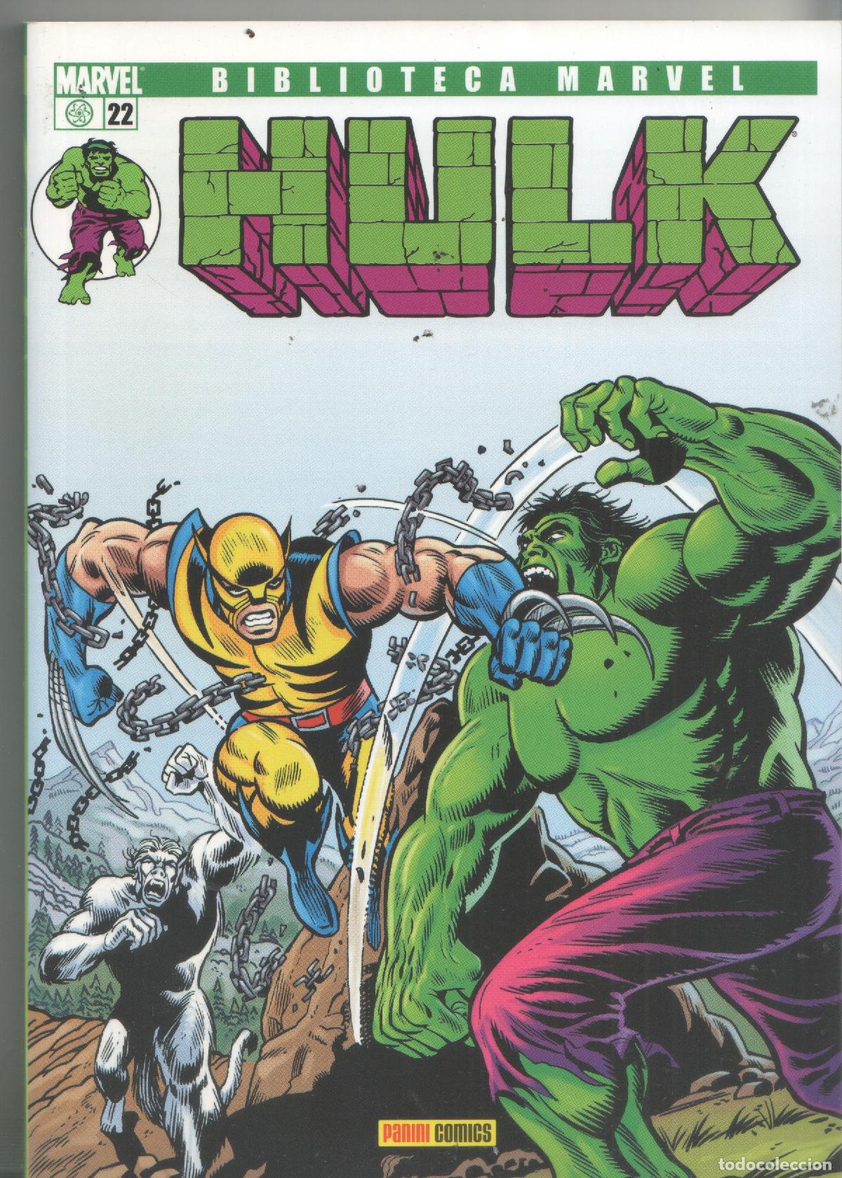 Comics: Panini:HULK numero 22 : Excelsior Biblioteca Marvel: - varios