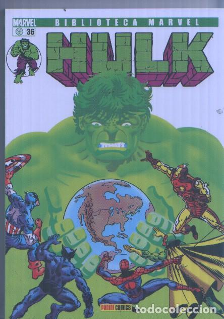 Comics : Panini:HULK numero 36 : Excelsior Biblioteca Marvel: - varios