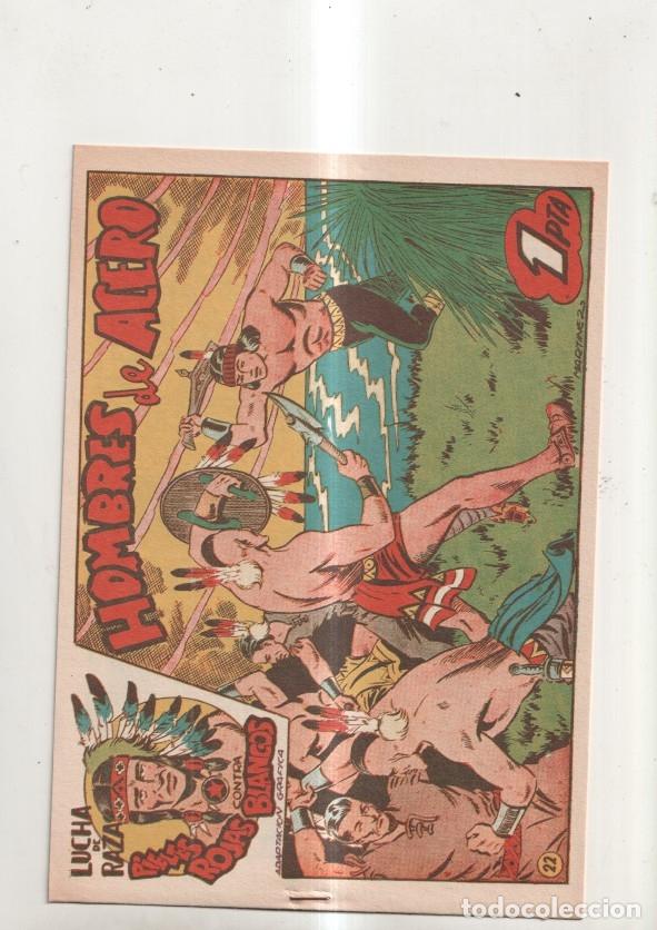 Comics : Fanzine: Lucha de Razas numero 22: Hombres de acero - Martinez Osette