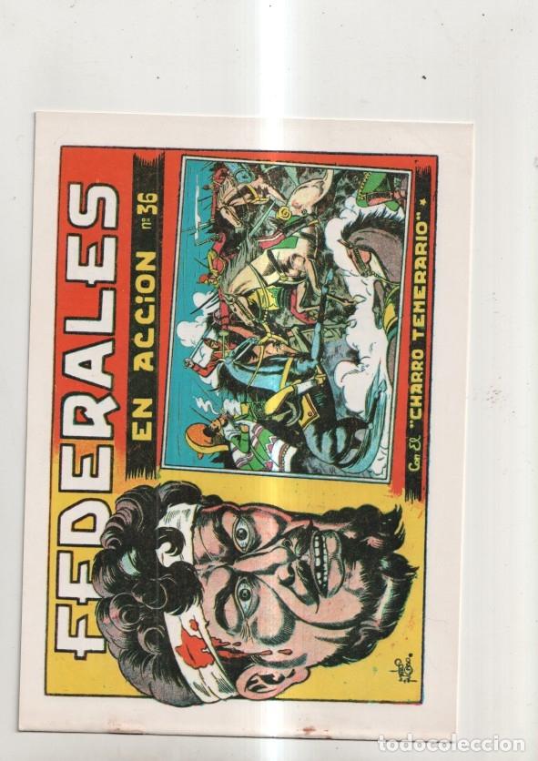 Comics: Fanzine: El Charro Temerario numero 36: Federales en accion - Matias Alonso