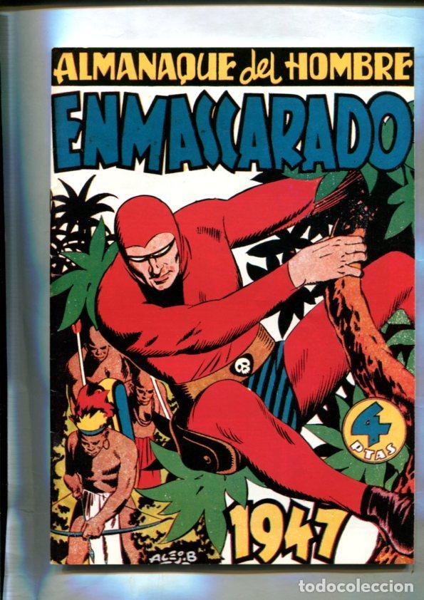 C&oacute;mics: Facsimil: El Hombre Enmascarado almanaque para 1947: El principe canibal, etc - Lee Falk