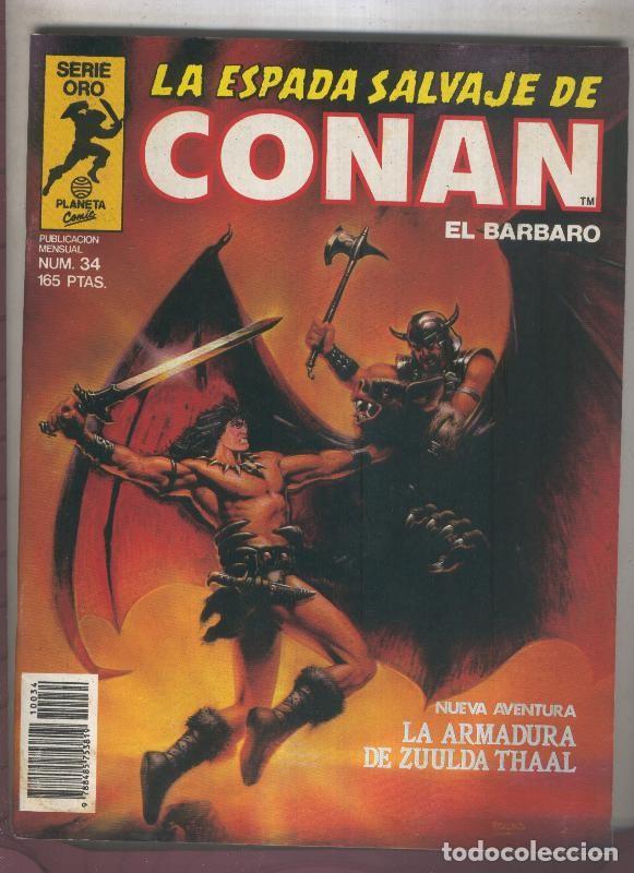 C&oacute;mics: La Espada Salvaje de Conan primera edicion numero 034 - Varios