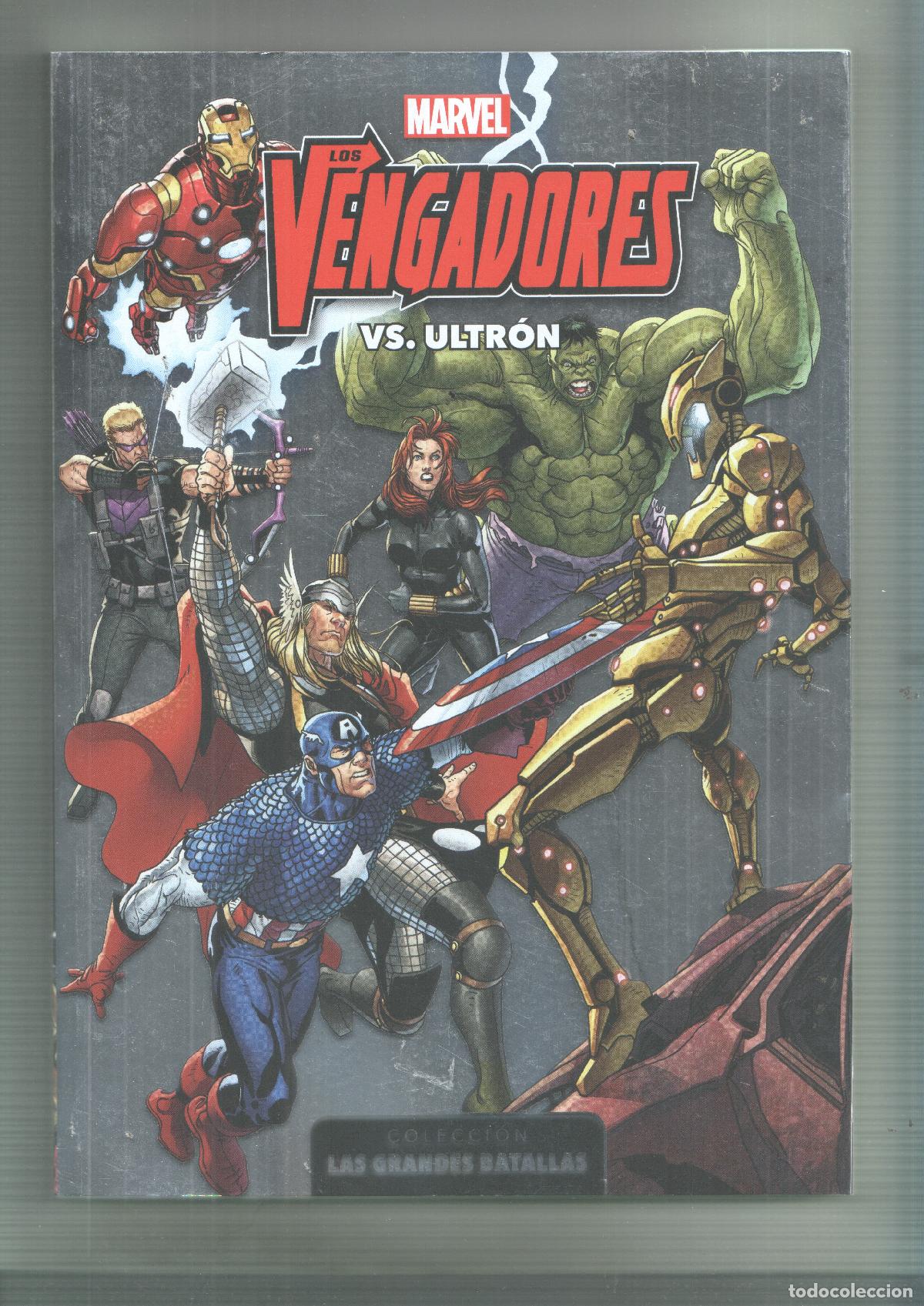 C&oacute;mics: Panini: Las grandes batallas numero 1: Los Vengadores vs Ultron - varios