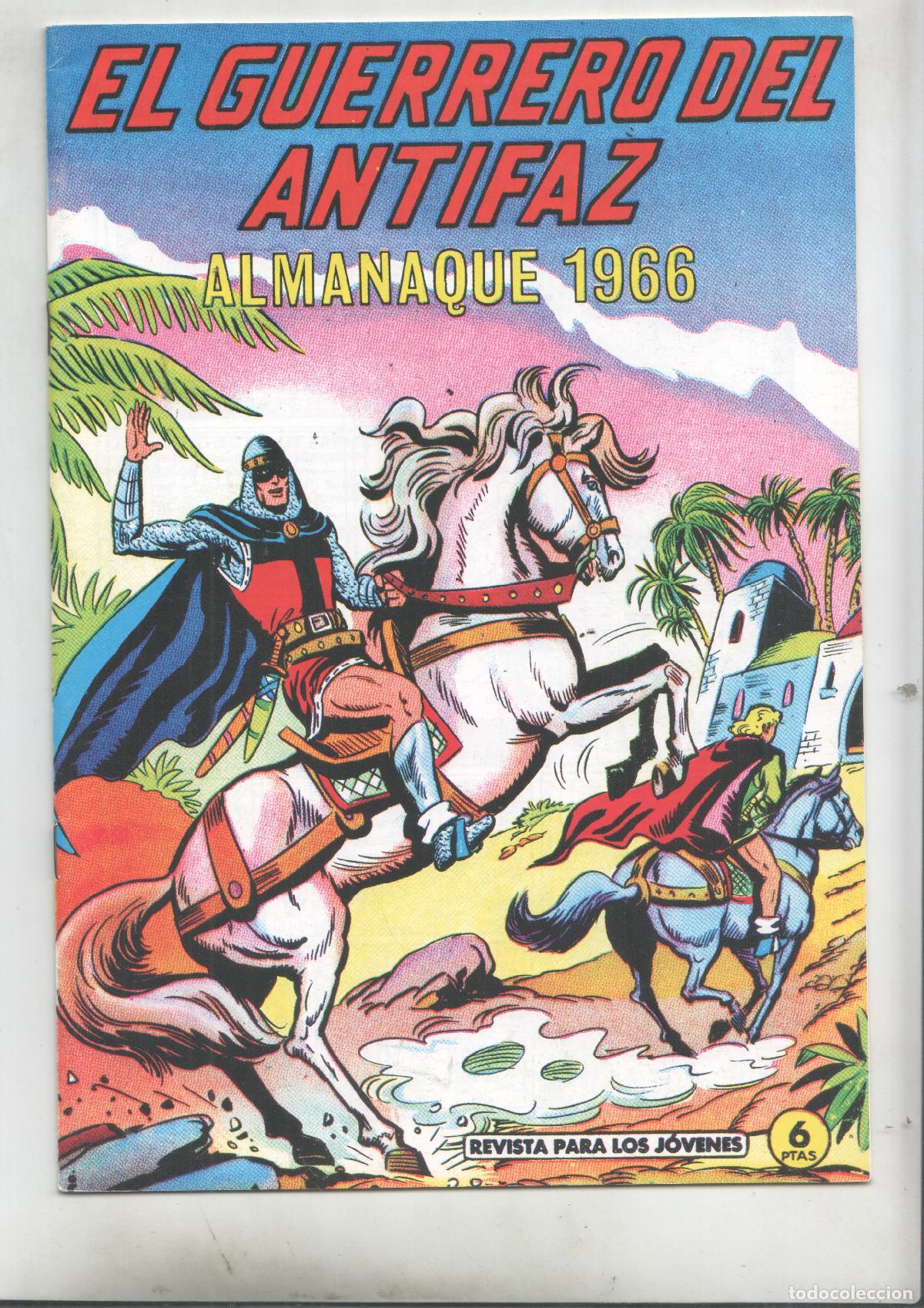 C&oacute;mics: Facsimil: almanaque 1966 de El Guerrero del Antifaz -