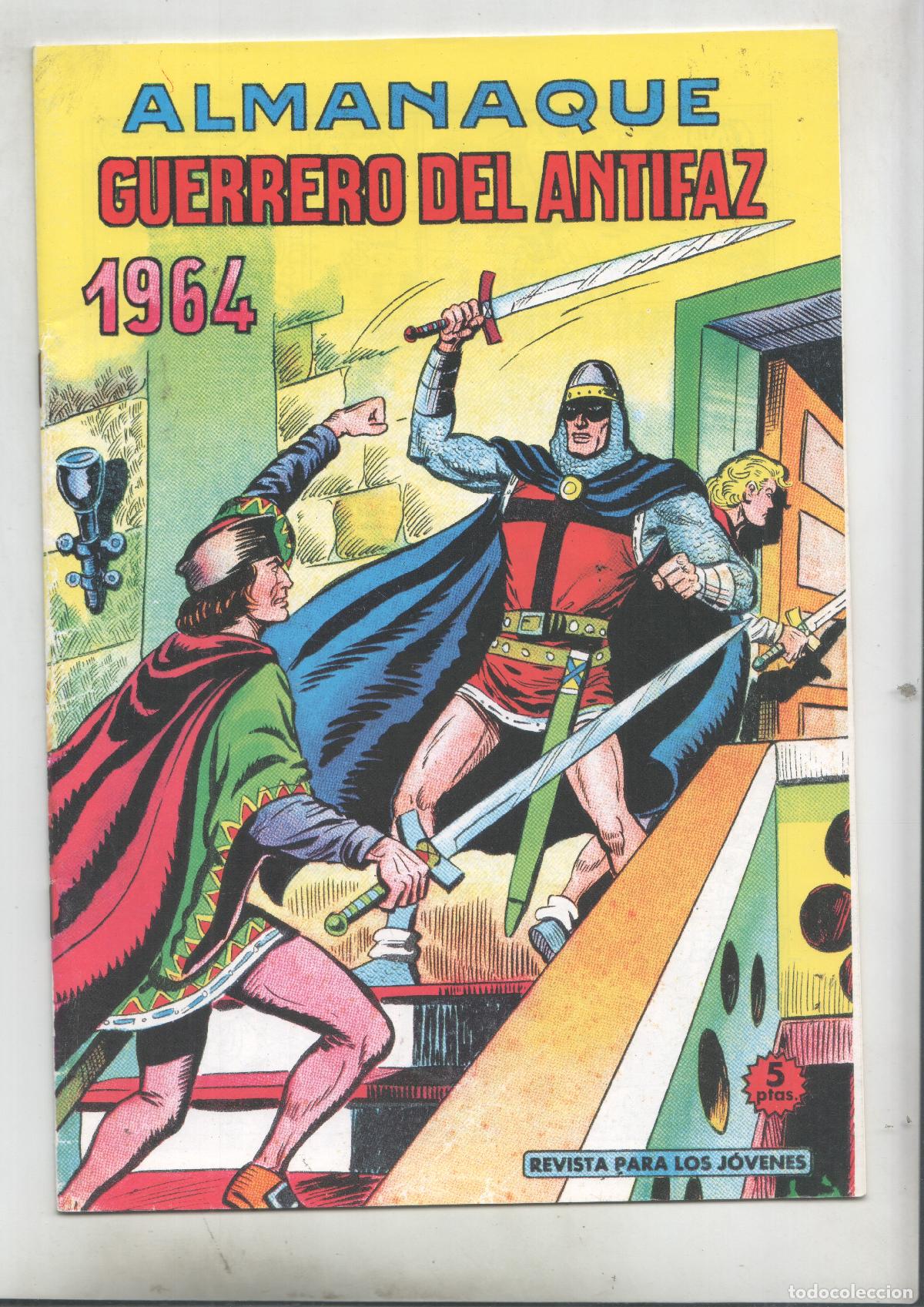 C&oacute;mics: Facsimil: almanaque 1964 de El Guerrero del Antifaz -