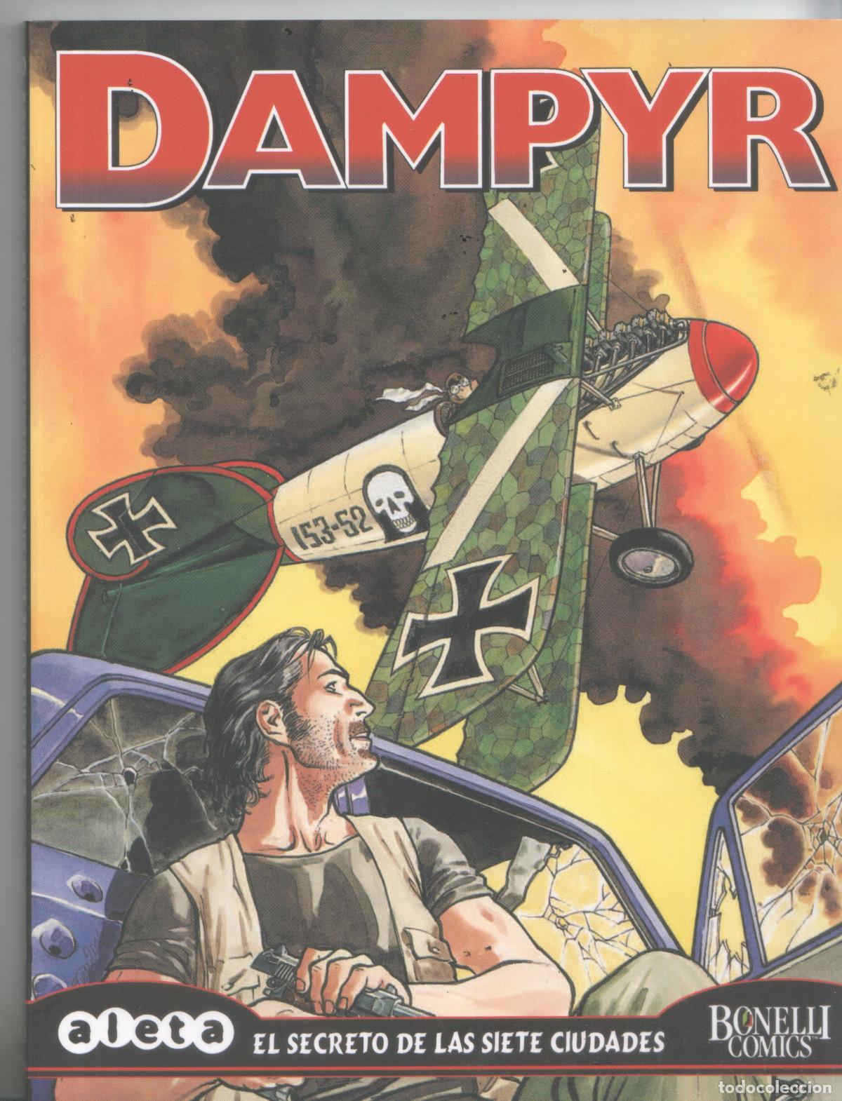 C&oacute;mics: Aleta: Dampyr numero 22: El secreto de las siete ciudades - varios