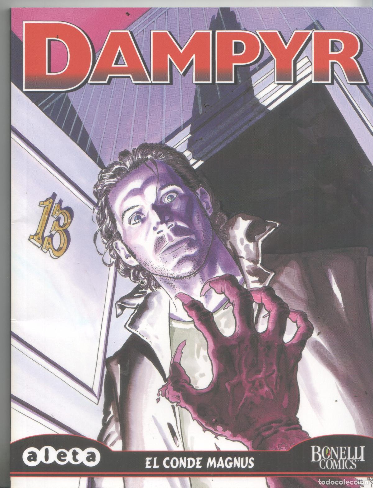 C&oacute;mics: Aleta: Dampyr numero 17:; El conde Magnus - varios