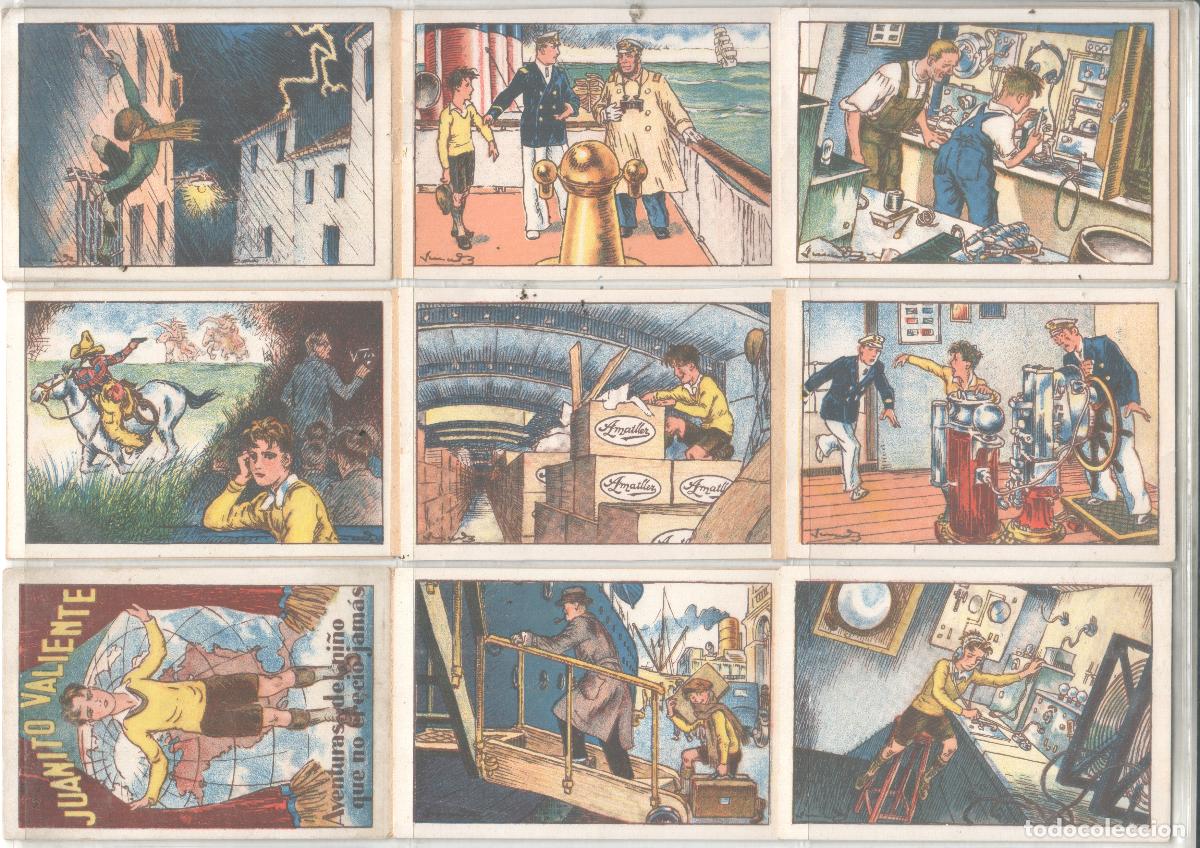 Comics: Coleccion Cromos: Juanito Valiente el ni&ntilde;o que no crecio jamas que consta de 25 cromos -