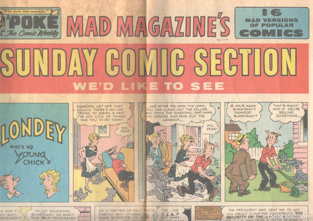 Comics: ad Magaines: Sunday Comic Section