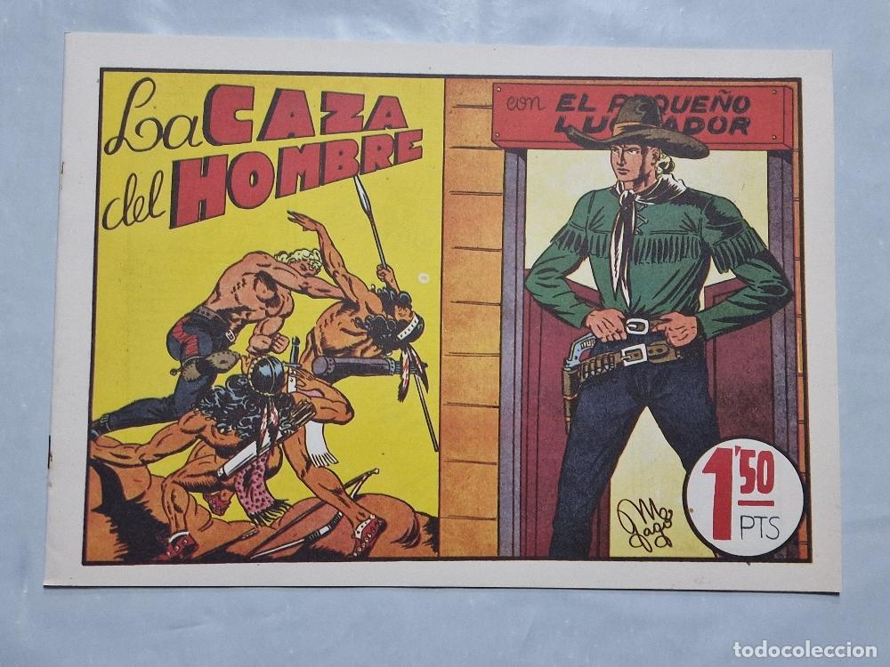 C&oacute;mics: Facsimil: El peque&ntilde;o luchador n&ordm;18 - La caza del hombre - Manuel Gago