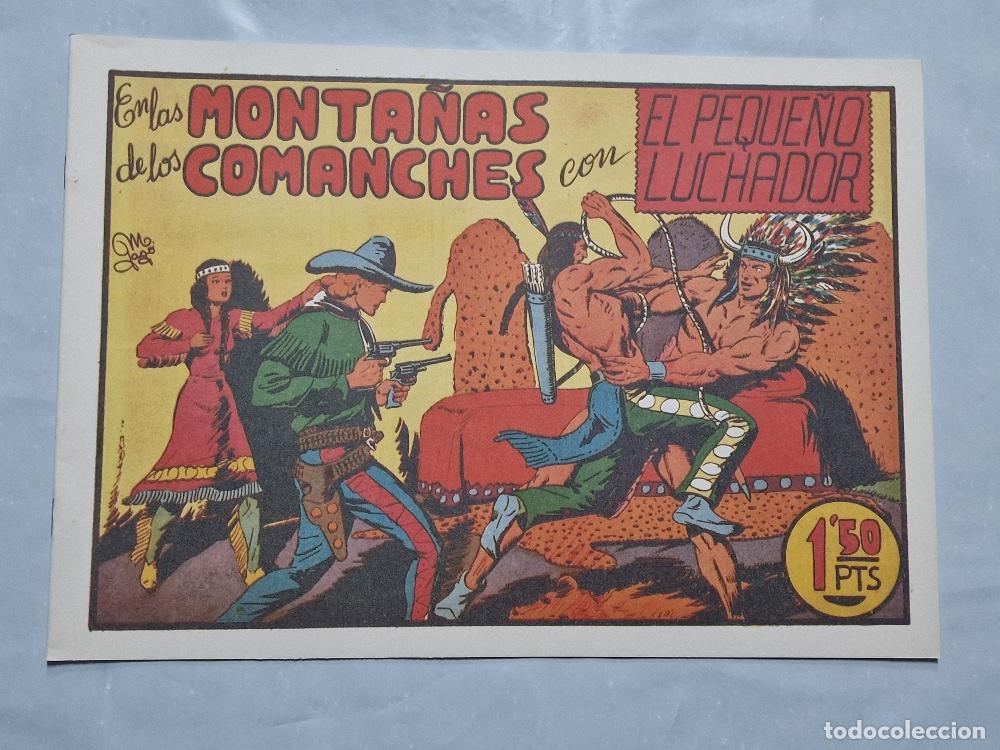 C&oacute;mics: Facsimil: El peque&ntilde;o luchador n&ordm;10 - En las monta&ntilde;as de los comanches - Manuel Gago