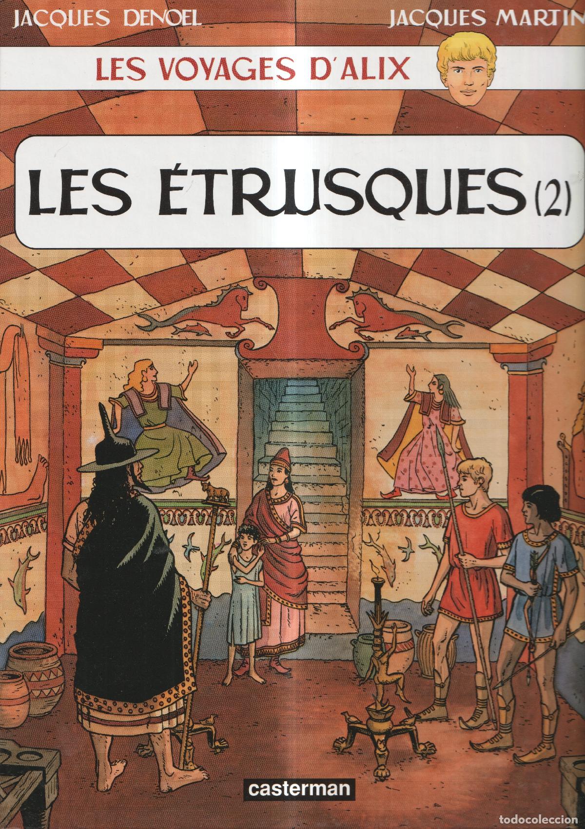 Comics: Les voyages d'Alix: Les etrusques vol 2 - Jacques Martin - Jaxcques Denoel