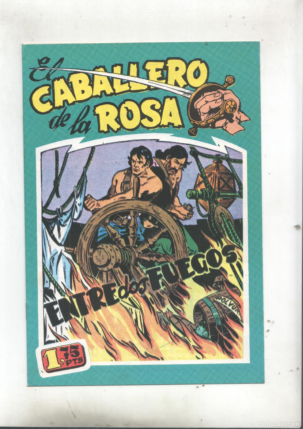 C&oacute;mics: Facsimil: El caballero de la rosa numero 5: entre dos fuegos - Leopoldo Ortiz