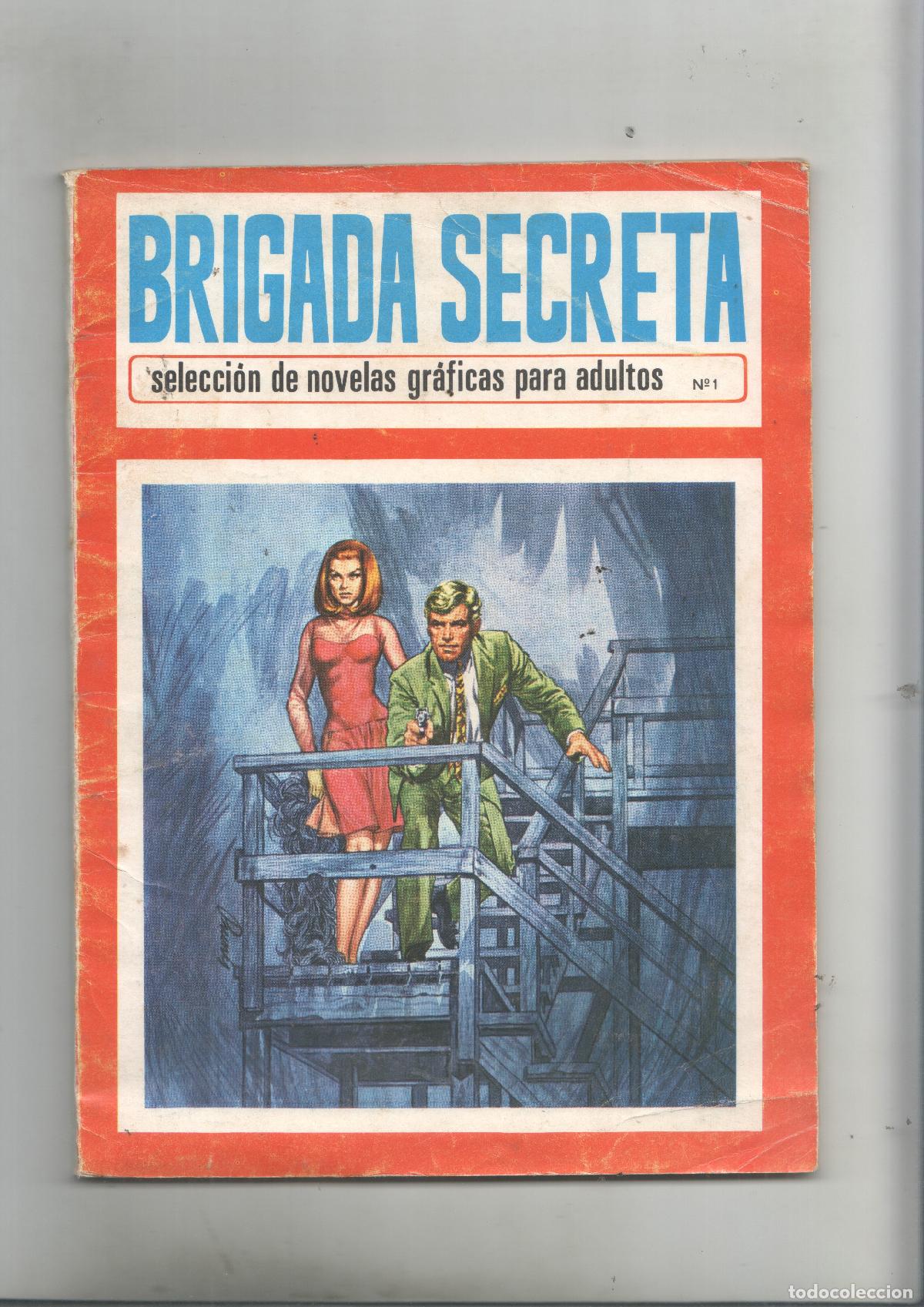 C&oacute;mics: Birgada Secreto seleccion novelas graficas numero 1 - Eugenio Sotillo-. J.A. Huescar