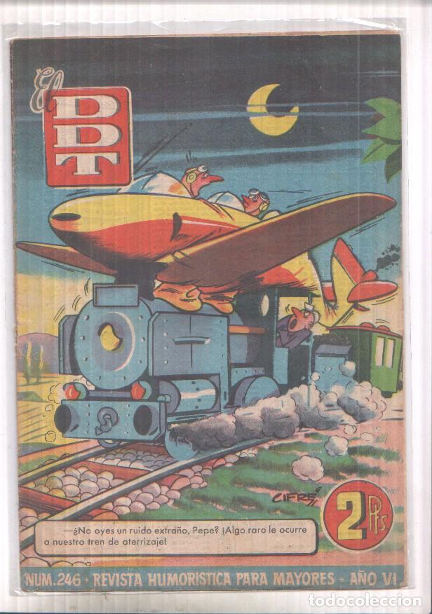 C&oacute;mics: EL DDT numero 246 portada de Cifre (falta pliego central) - varios