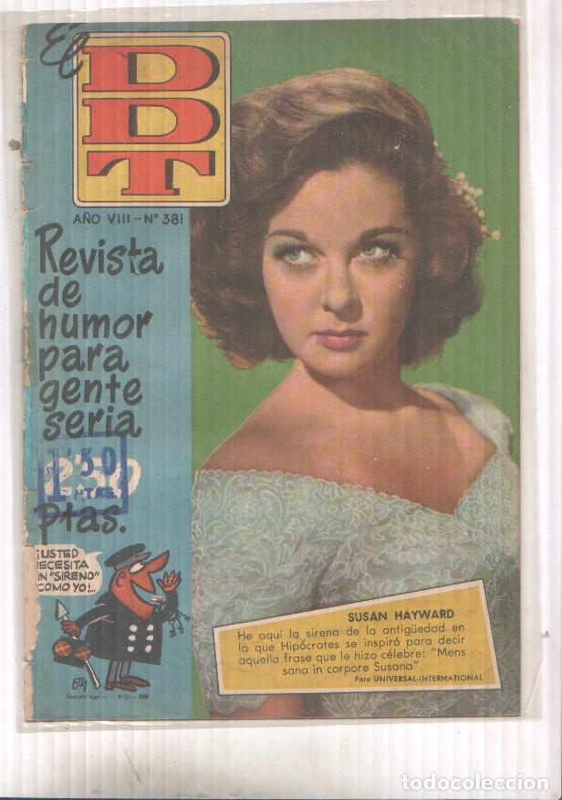 C&oacute;mics: EL DDT numero 381 portada de Susan Hayward - varios