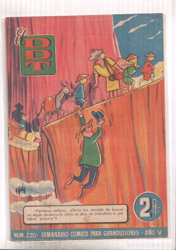 Comics: EL DDT numero 220 portada de Cifre - varios