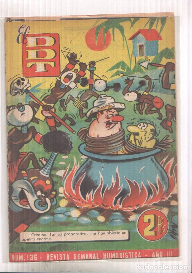 Comics: EL DDT numero 136 portada de Cifre - varios
