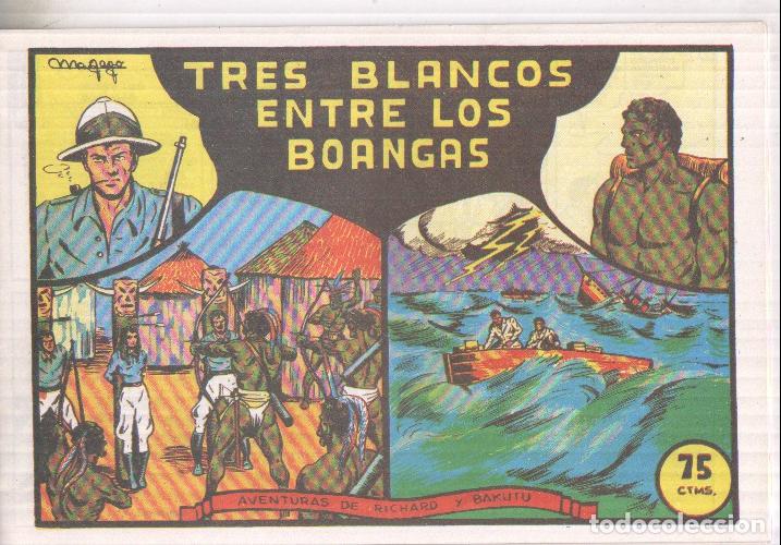 Comics: Facsimil: Richard y Bakutu: Tres balncos entre los Boangas (el original fue editado por la valencian