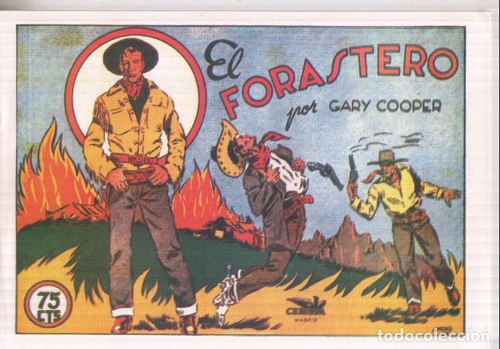 Comics: Facsimil: El forastero (gary cooper), dibujo de Lafond, (el original fue editado por la valenciana)
