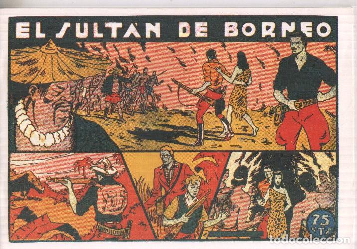 Comics: Facsimil: El sultan de Borneo, dibujo de Galateo (el original fue editado por la valenciana) - vario