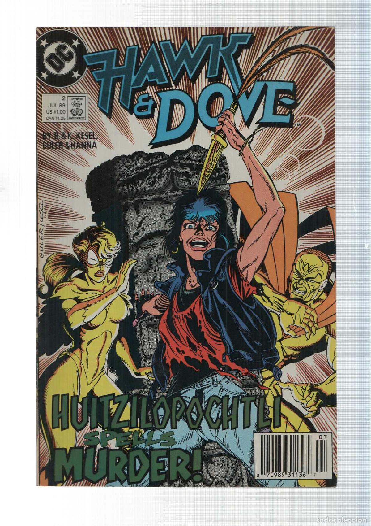 Comics: DC Comics: Huitzilopochtli spells murder - Hawk and Dove numero 2