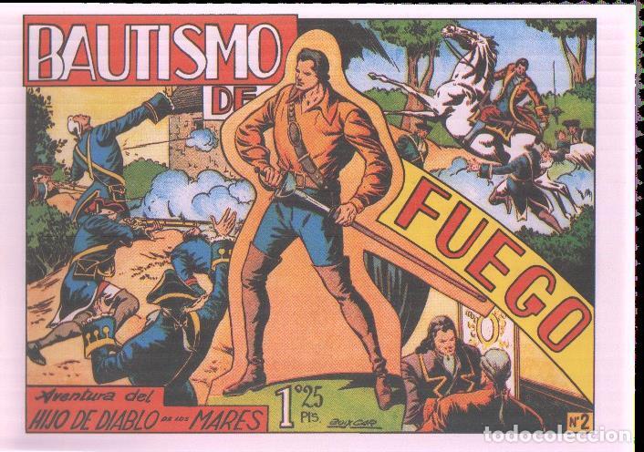 Comics: Facsimil: El Hijo del diablo de los mares numero 02: Bautismo de fuego - Boixcar