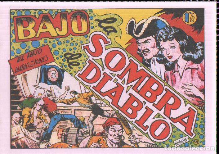 Comics: Facsimil: El Hijo del diablo de los mares numero 14: Bajo la sombra del diablo - Boixcar