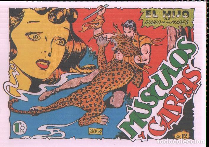 Comics: Facsimil: El Hijo del diablo de los mares numero 12: Musculos y garras - Boixcar
