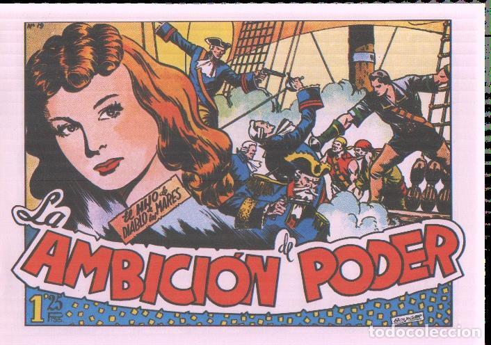 Comics: Facsimil: El Hijo del diablo de los mares numero 19: La ambicion de poder - Boixcar