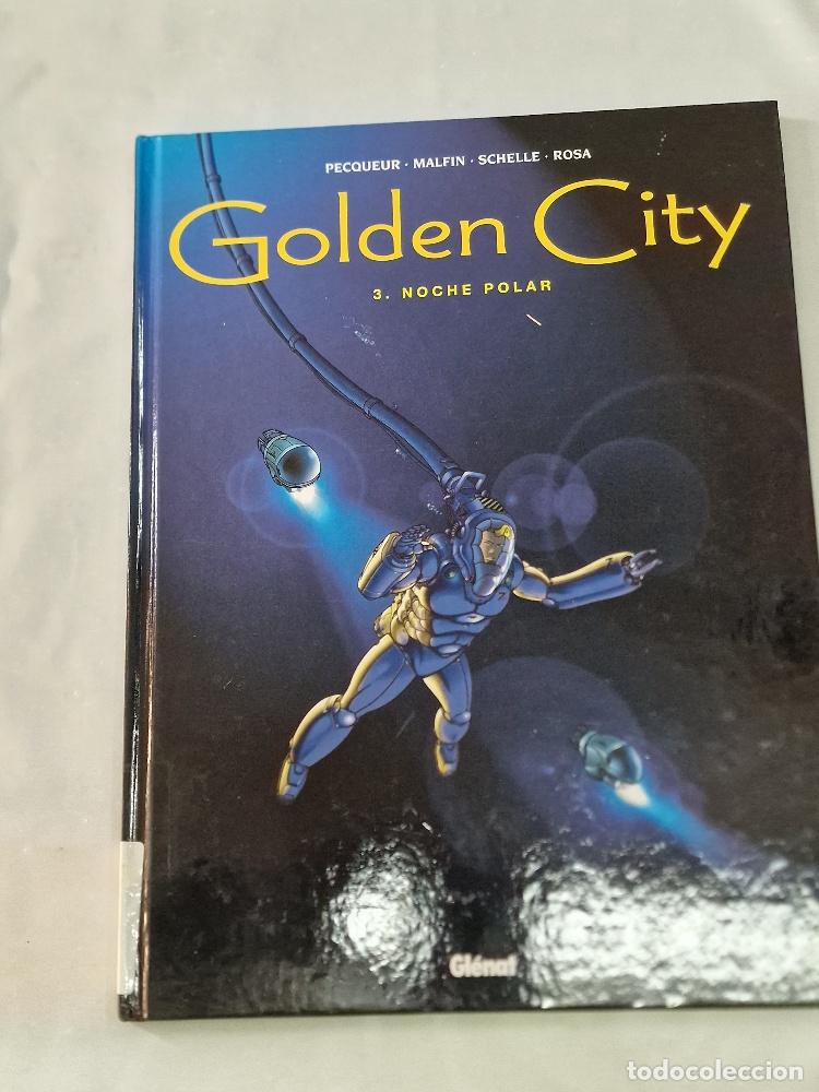 Comics: Glenat: Golden City 3 - Noche Polar - Pecqueur, Malfin. Schelle, Rosa
