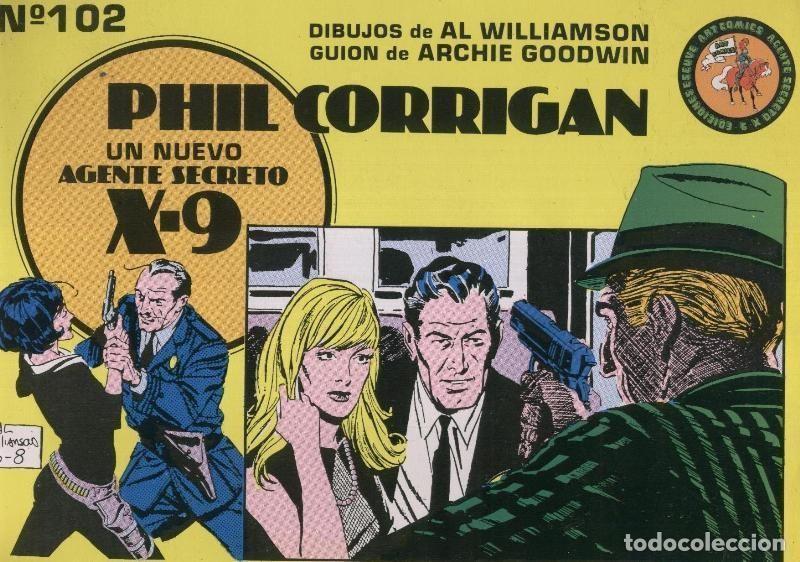 C&oacute;mics: Eseuve: X-9.Phil Corrigan numero 2: tiras del 15.5.1967 al 29.8.1967 - Al Williamson-Archie Goodwin
