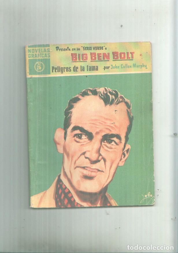 Fumetti: Novela Grafica serie verde: Ben Bolt numero 26: Peligros de la fama